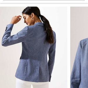 Loft textured modern blazer